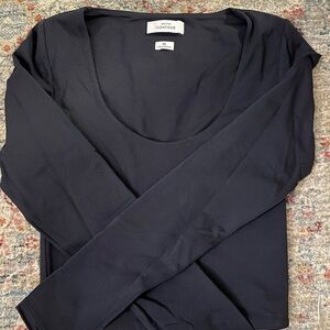 Babaton Black Long Sleeve Tee